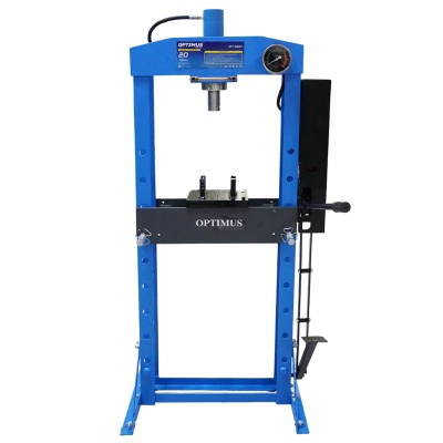 OPT-220KF Пресс гаражный 20 т, сварная рама, ножной привод OPTIMUS