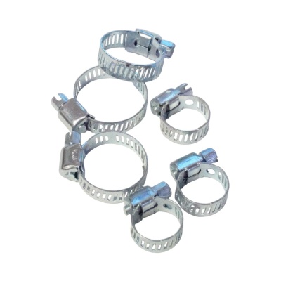 OPT-HT06 Хомуты червячные набор 6шт. 10-27 OPTIMUS