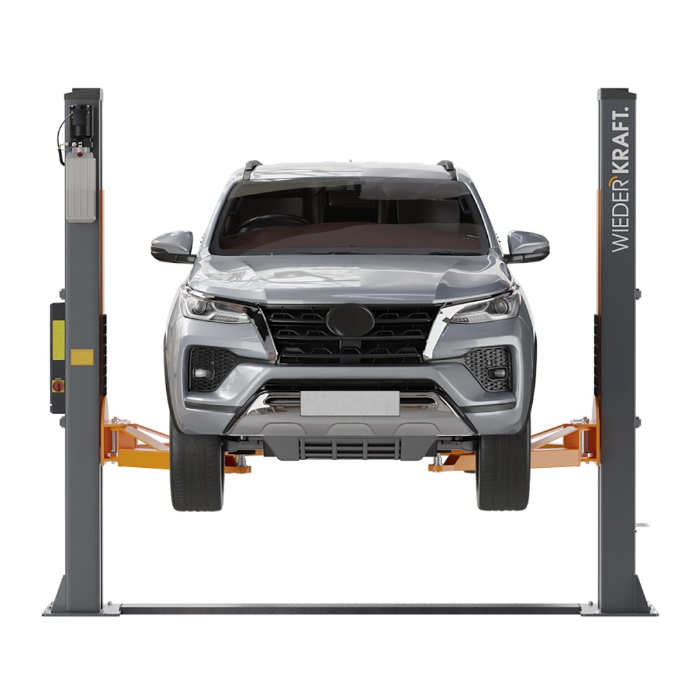 WDK-522E Двухстоечный автомобильный подъемник с нижней синхронизацией, г/п 4 т Wiederkraft