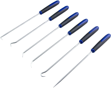 Набор крючков для демонтажа сальников и уплотнителей 6пр.