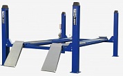 KraftWell KRW5.5WA_blue Подъемник четырехстоечный г/п 5500 кг. платформы для сход-развала