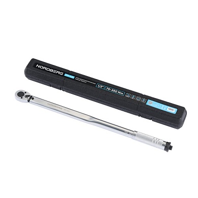 Ключ динамометрический 1/2", 70-350 Нм, в кейсе NORDBERG 291-435