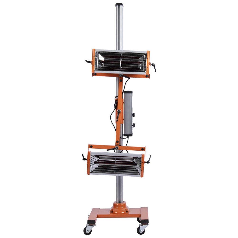 WDK-2H Мобильная двухкассетная ИК сушка на стойке