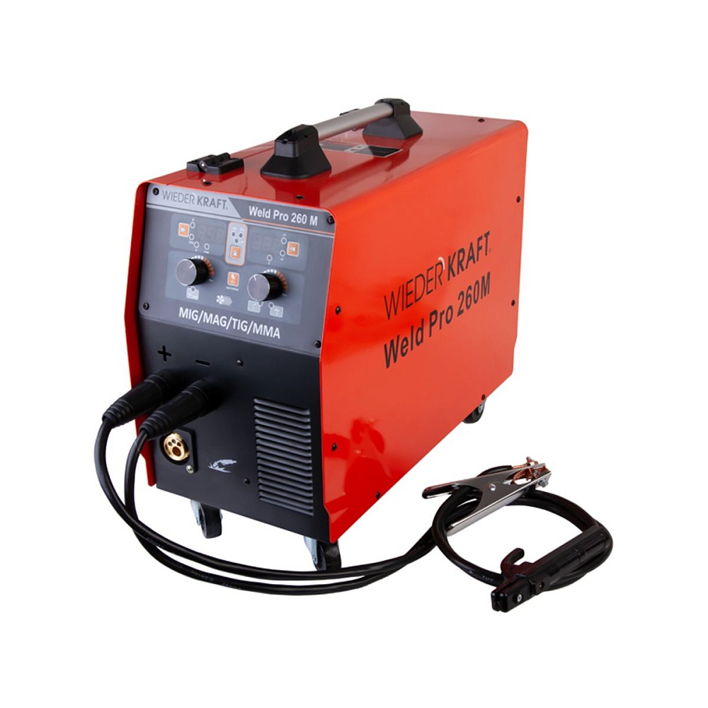 Weld Pro 260M Сварочный аппарат инверторный 260A, 220В MIG/MAG/MMA/Lift TIG с горелкой 24KD