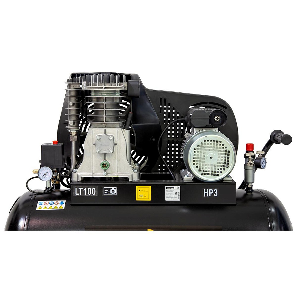 WDK-91053 WiederKraft Масляный поршневой компрессор, 100 л