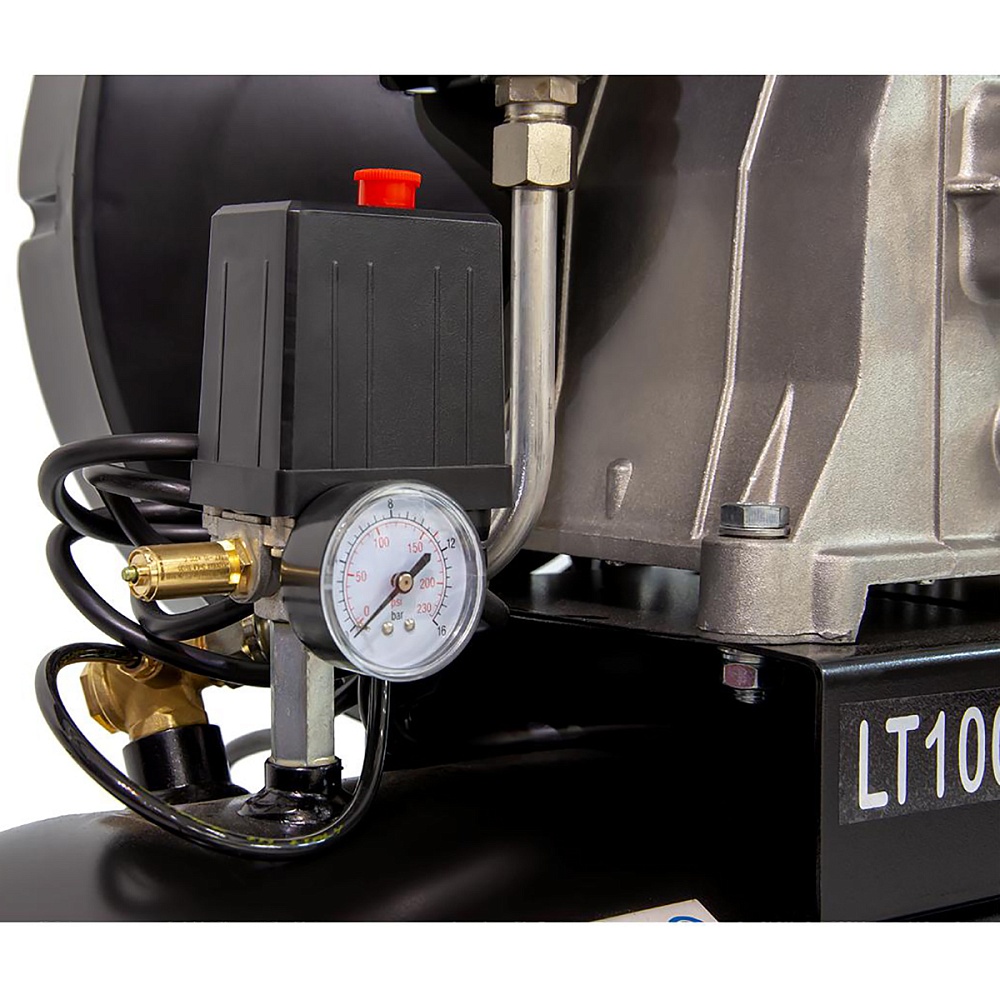 WDK-91053 WiederKraft Масляный поршневой компрессор, 100 л