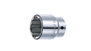 Торцевая головка 1" 12-гранная 55 мм, Hans, 8402M055