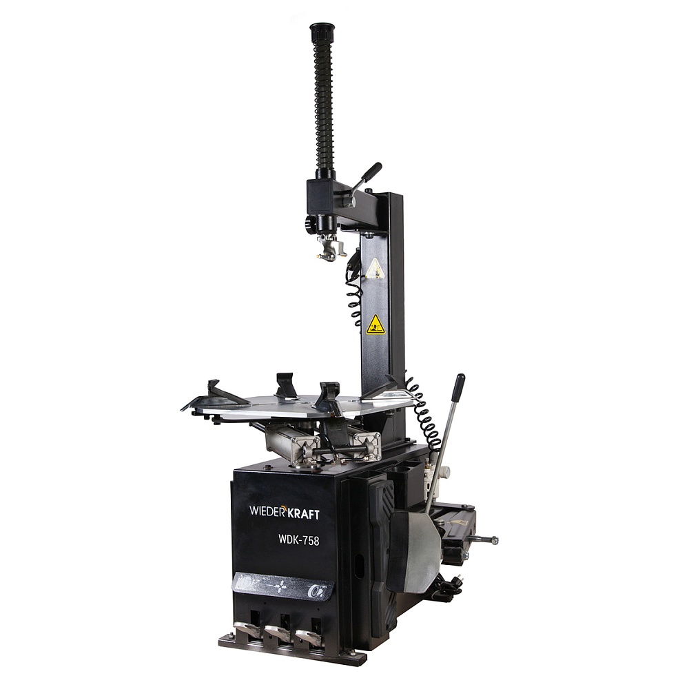 WDK-758 (380в) Шиномонтажный станок полуавтоматический для колес до 28", 380 WiederKraft